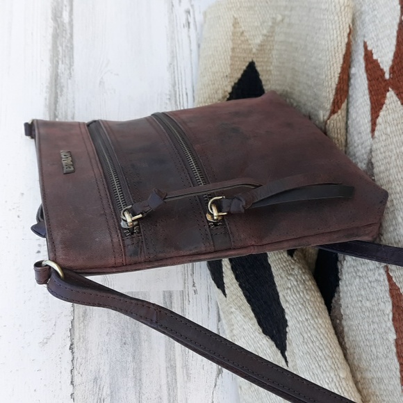 NWOT ESTALON LEATHER CROSSBODY BAG - Picture 11 of 12